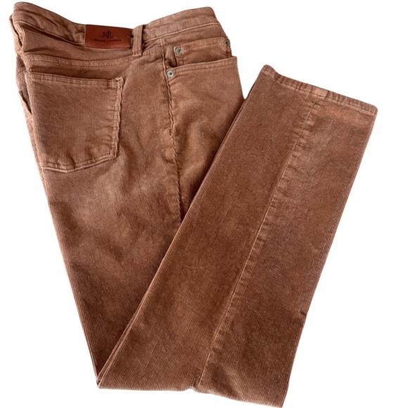 Ralph Lauren Pants - Lauren Ralph Lauren Women’s Camel Brown Corduroy Jeans Sz 14P EUC